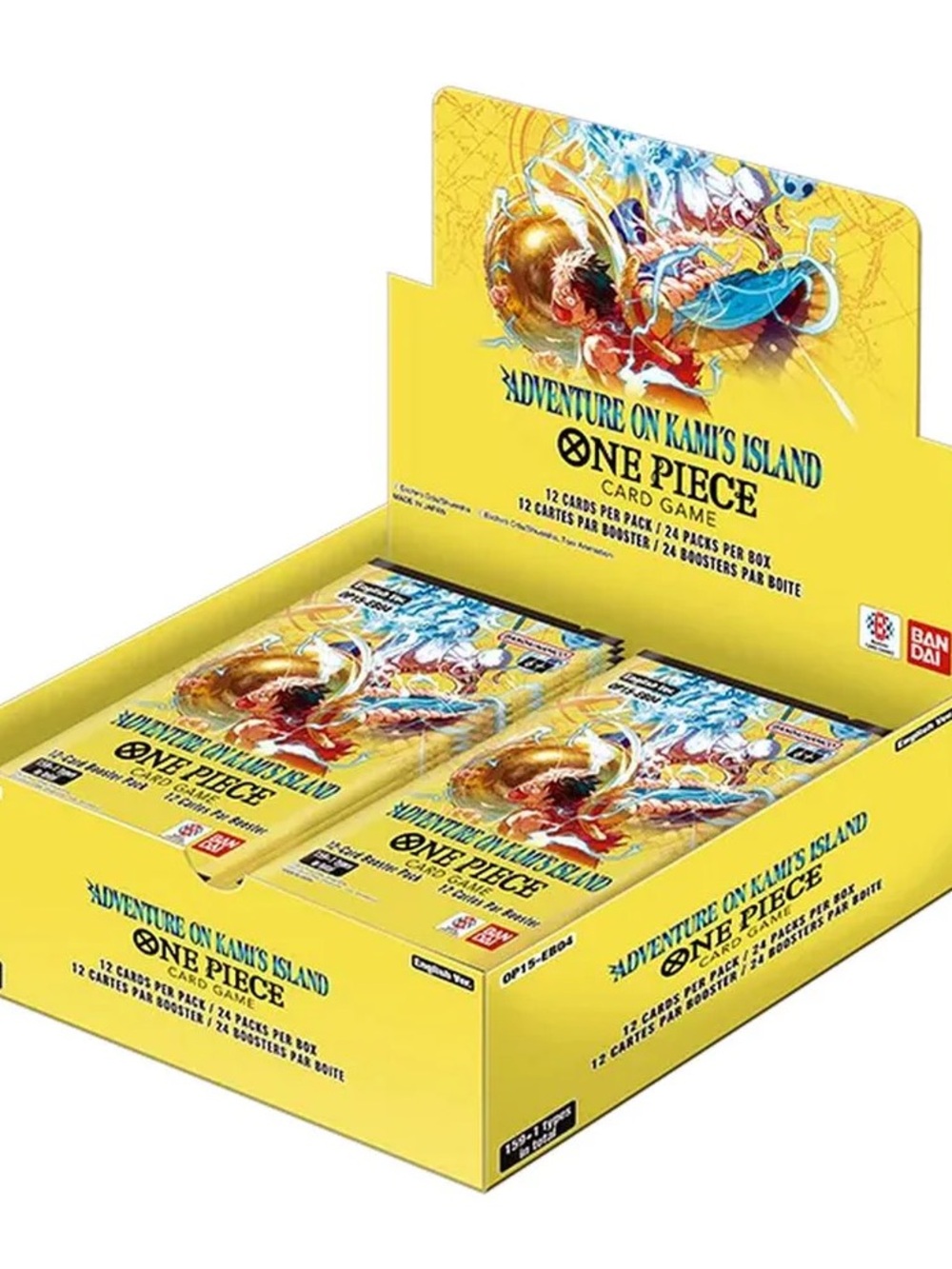 One Piece ADVENTURE ON KAMI’S ISLAND- [OP15-EB04] Booster Box UNSEALED